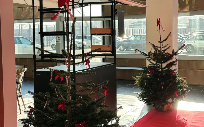 Décorations de Noël – Terminal Croisières de Cherbourg